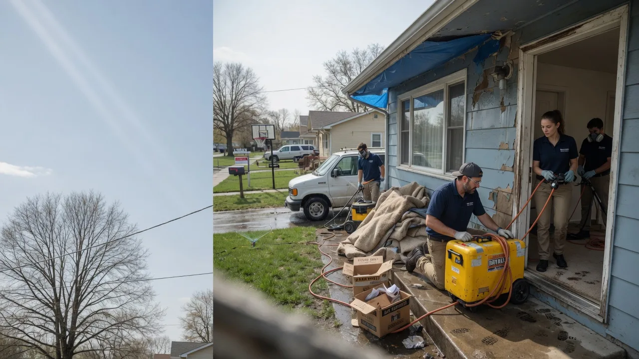Basement Flood Cleanup in Vivian, SD near me